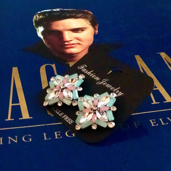 Jeweled Earrings *FREE* gift w/ purchase! - Picture 2 of 2